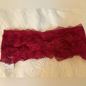 Free People Lace and Mesh Bandeau